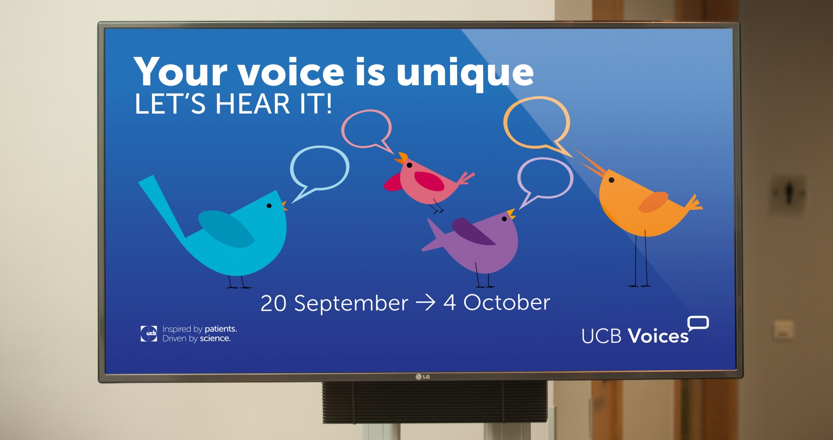 UCB Voices screensaver